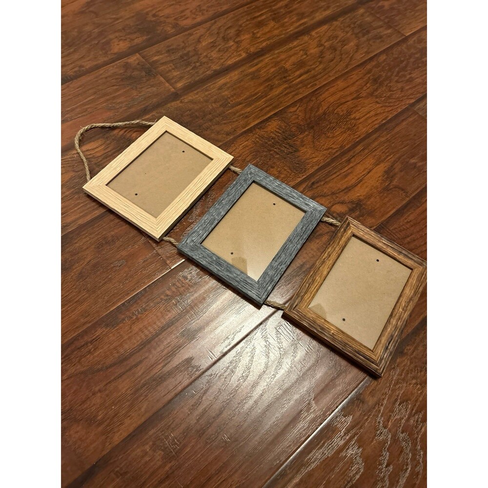 Hanging 5x7 rustic picture frames